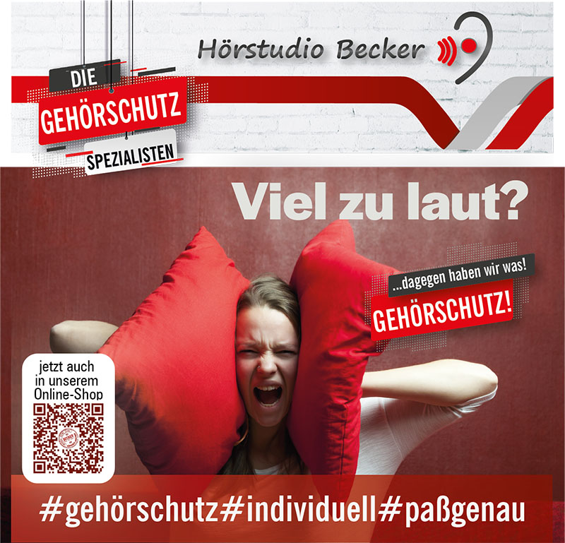 Viel zu laut? – Individueller Gehörschutz