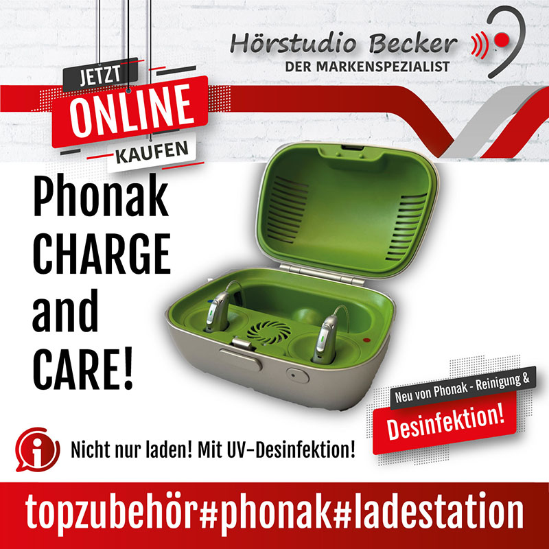 Phonak Charge and Care – Lade- und Trocknungsstation