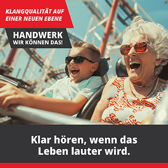 Klar hören, wenn das Leben lauter wird